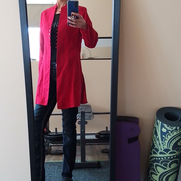 Linen Suit Jacket - Picture 6 of 6